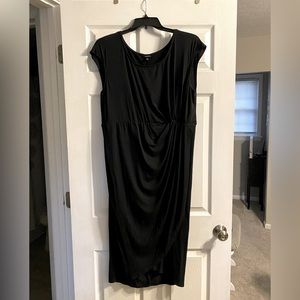 Torrid black midi dress